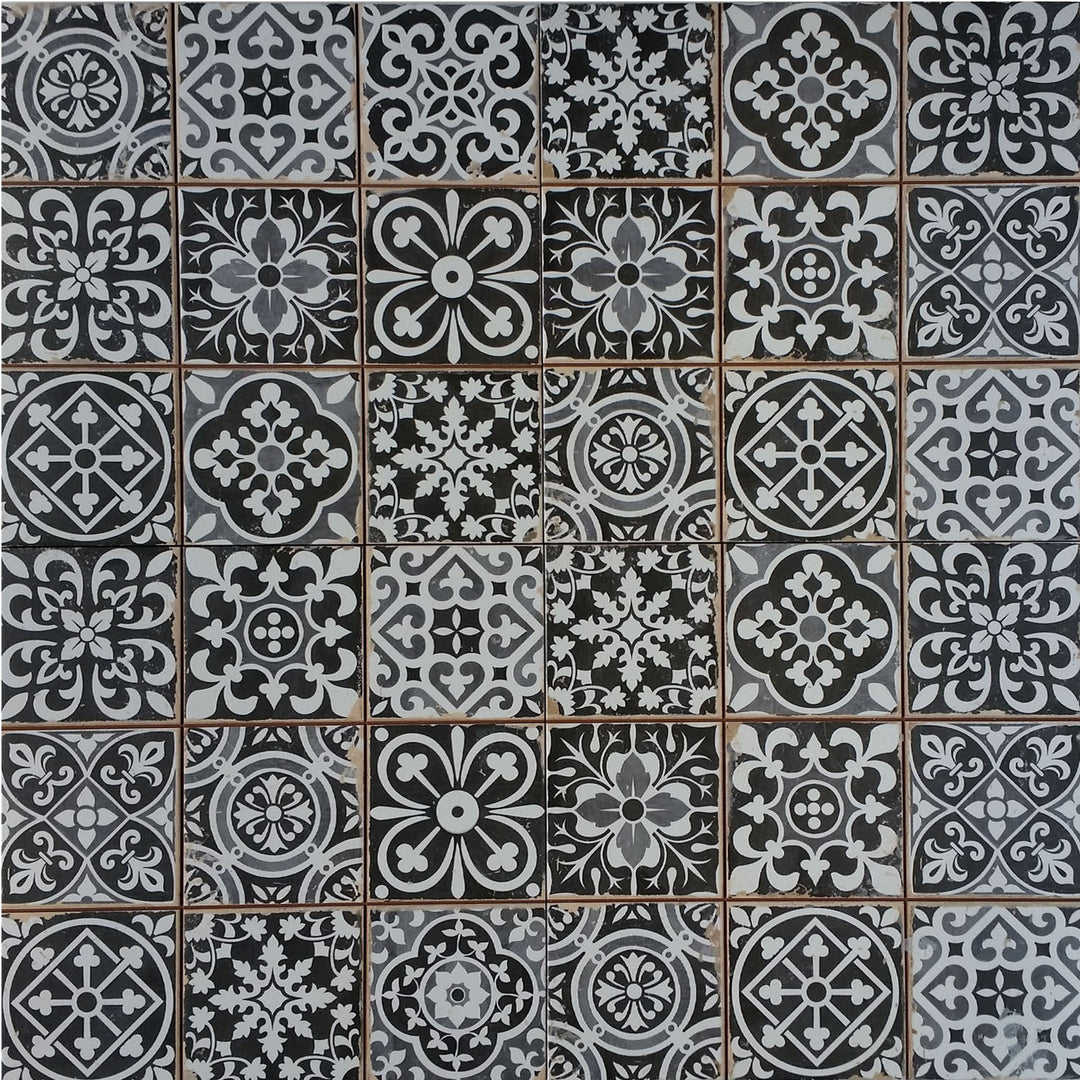 Itämaiset tilkkulaatat 33x33 cm – seinille ja lattioille