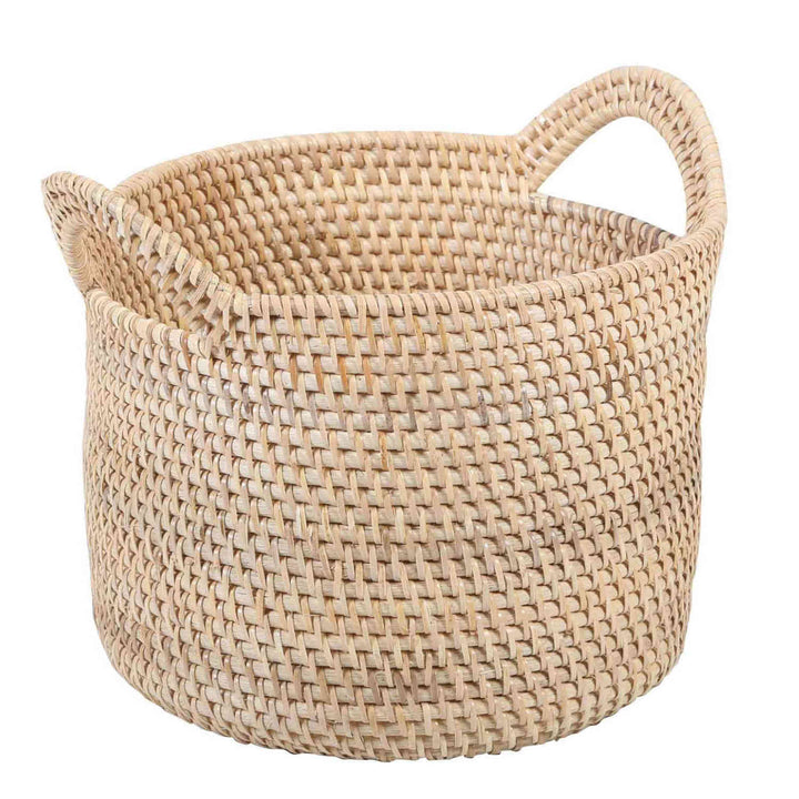 Rottinkinen kori Elie Natural kahvalla