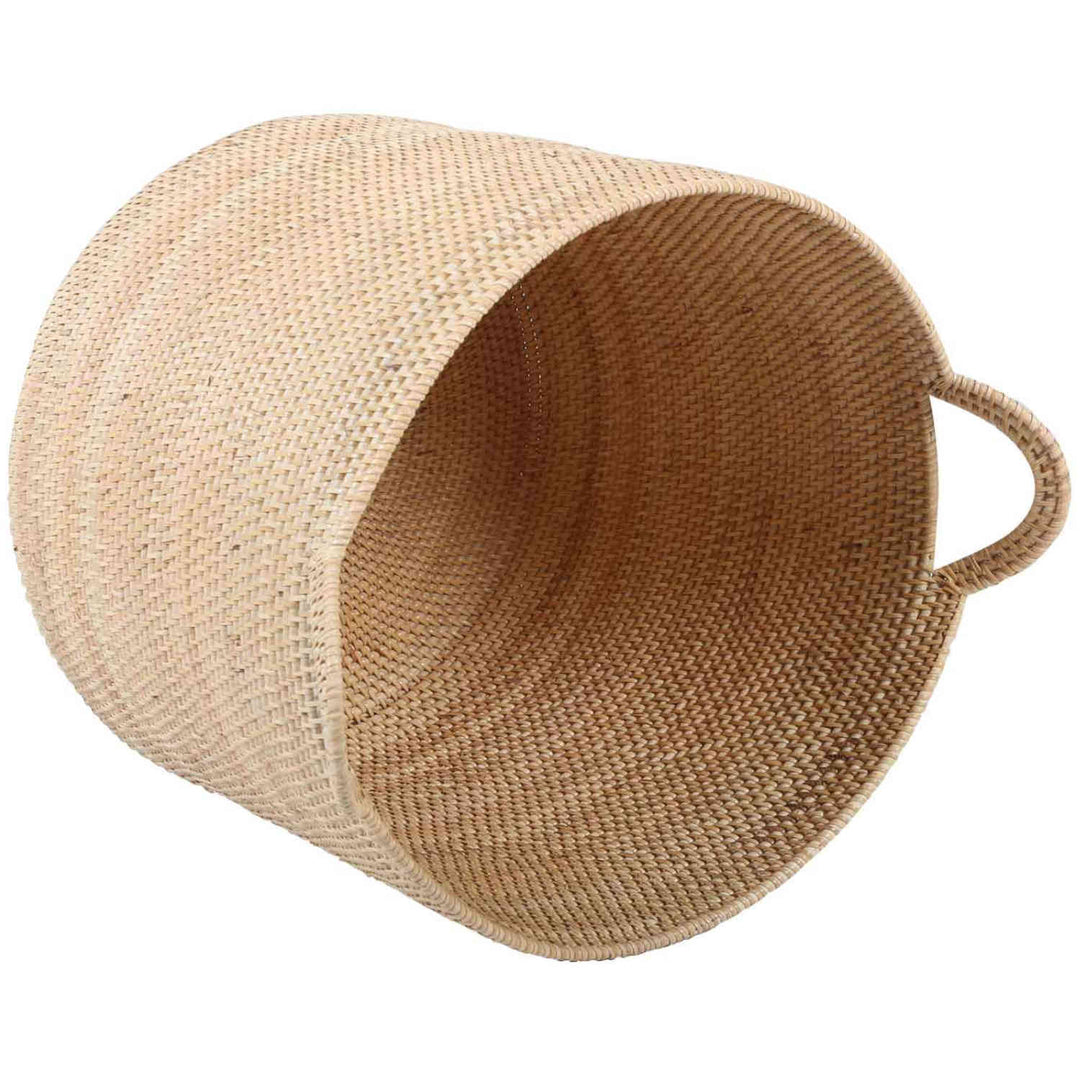 Rottinkinen kori Elie Natural kahvalla