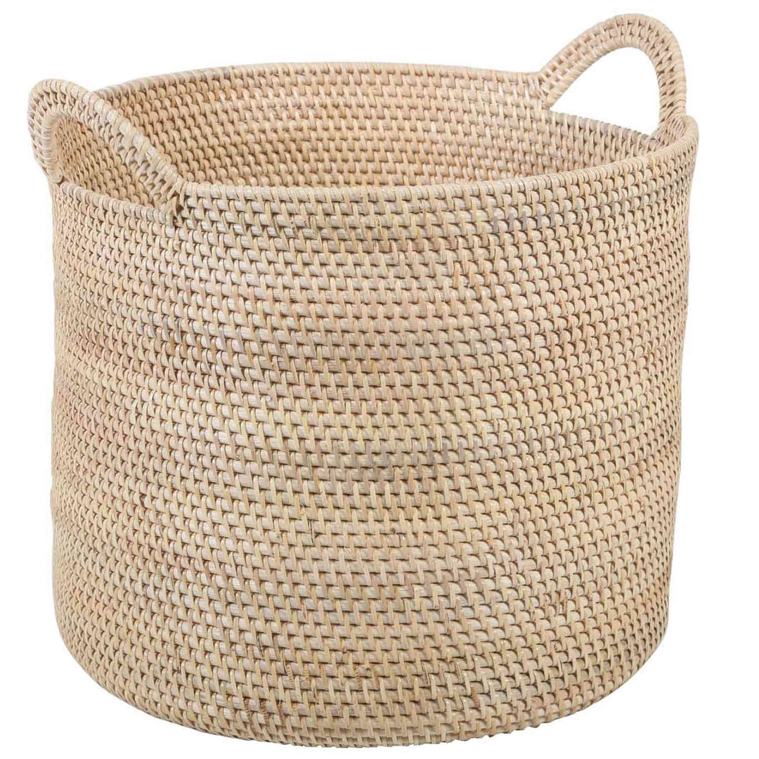 Rottinkinen kori Elie Natural kahvalla
