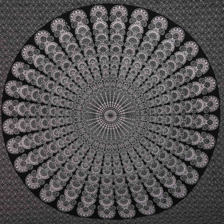 XXL sängynpäällinen Mandala Amba 240