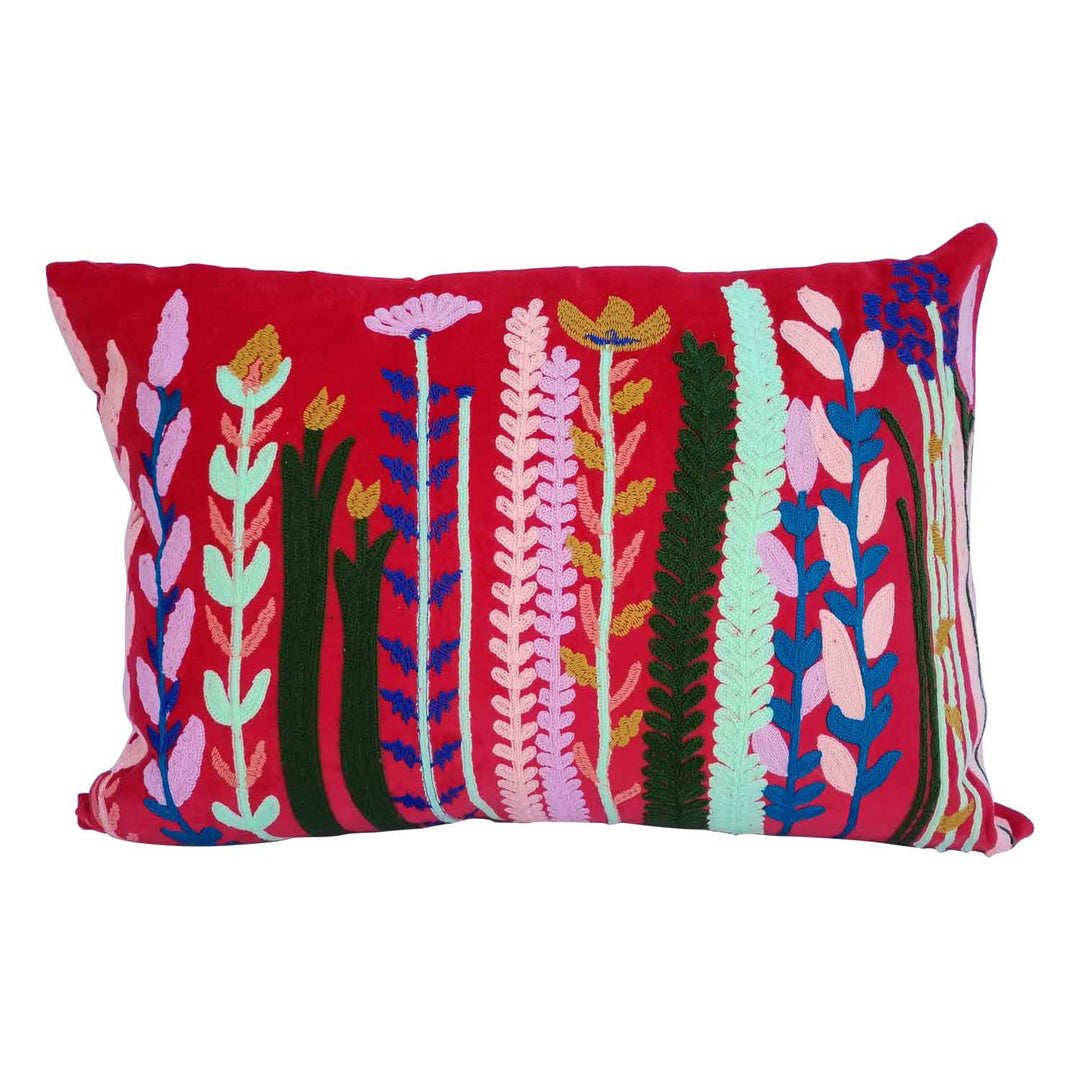 Boho samettityyny Joulupukki