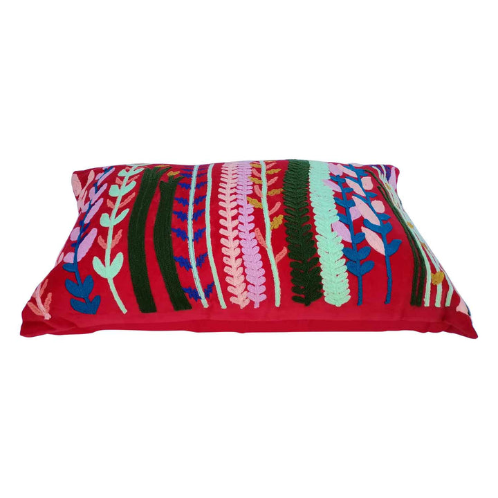 Boho samettityyny Joulupukki