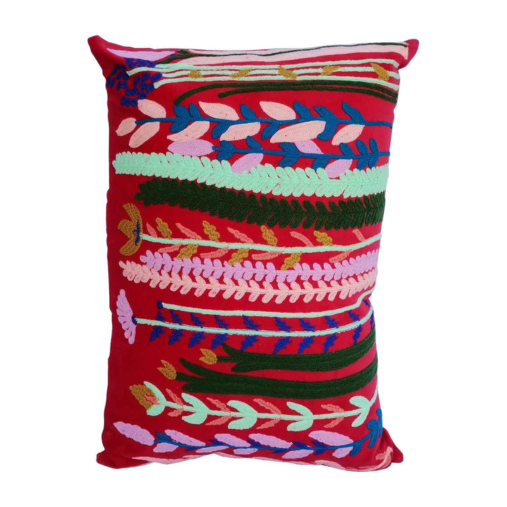Boho samettityyny Joulupukki