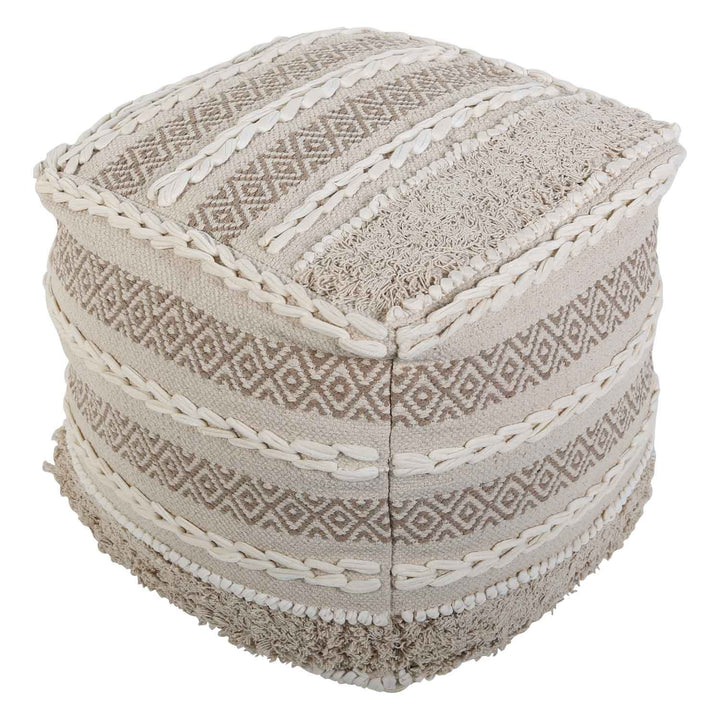 Boho kuutioistuinpouf Zara