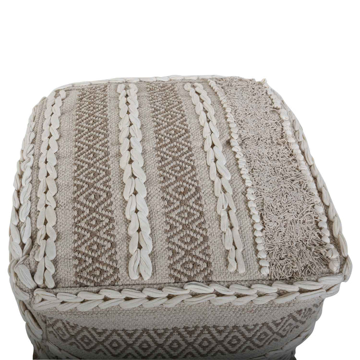 Boho kuutioistuinpouf Zara