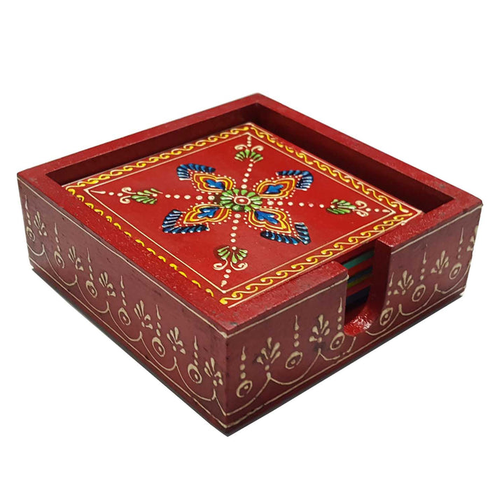 Intialainen Coaster Set Janani