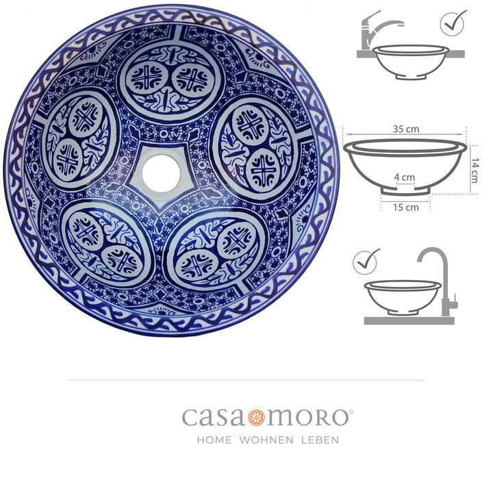 Pesuallas ilman ylivuotoa
