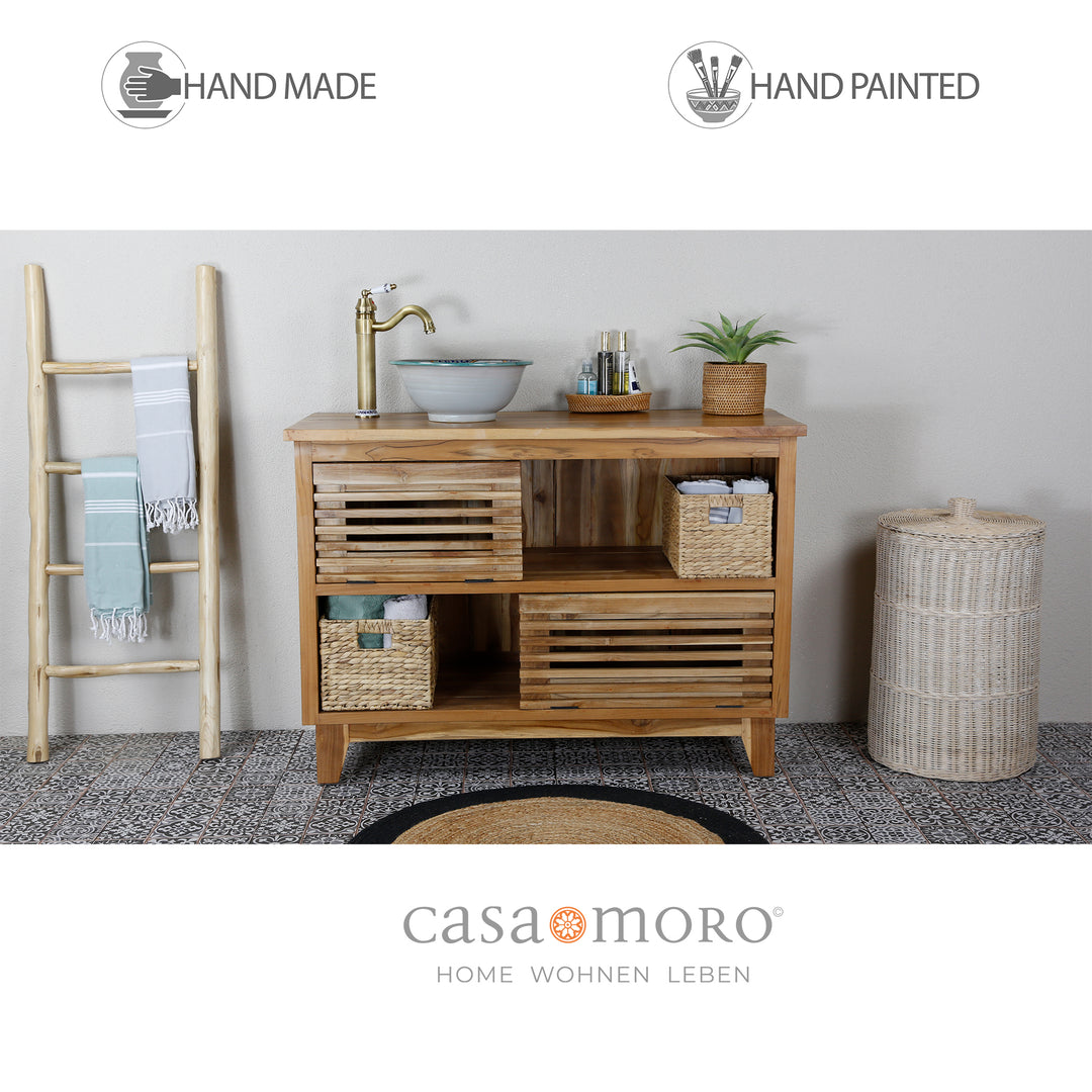 Keraaminen pesuallas kylpyhuoneeseen