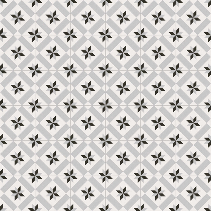 Marokon laatta 20x20 cm sementtilaatan ulkoasussa