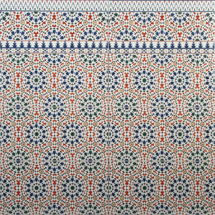 Marokon seinälaatat 50x25 cm – mosaiikki