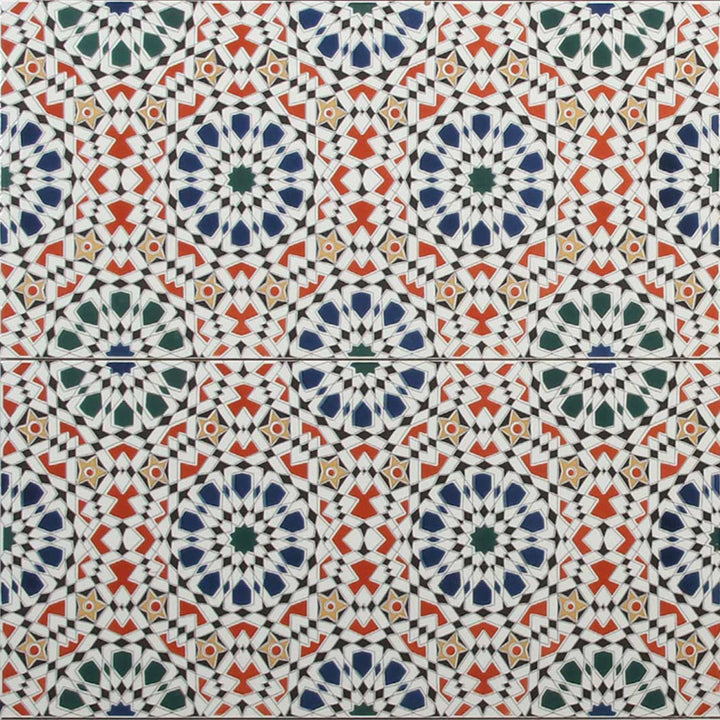Marokon seinälaatat 50x25 cm – mosaiikki
