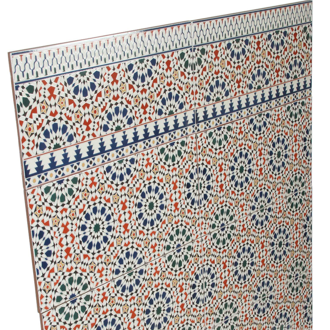 Marokon seinälaatat 50x25 cm – mosaiikki