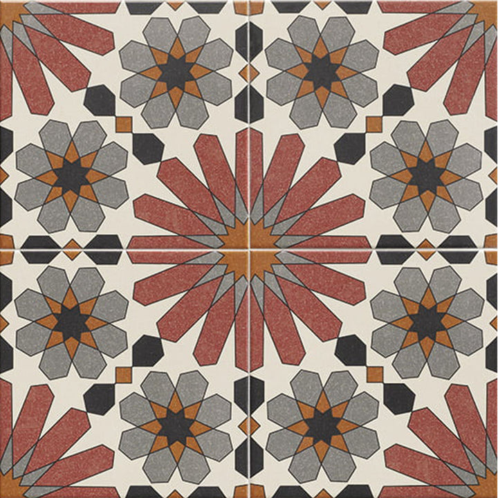 Marokon laatat 20x20 cm – Monivärinen