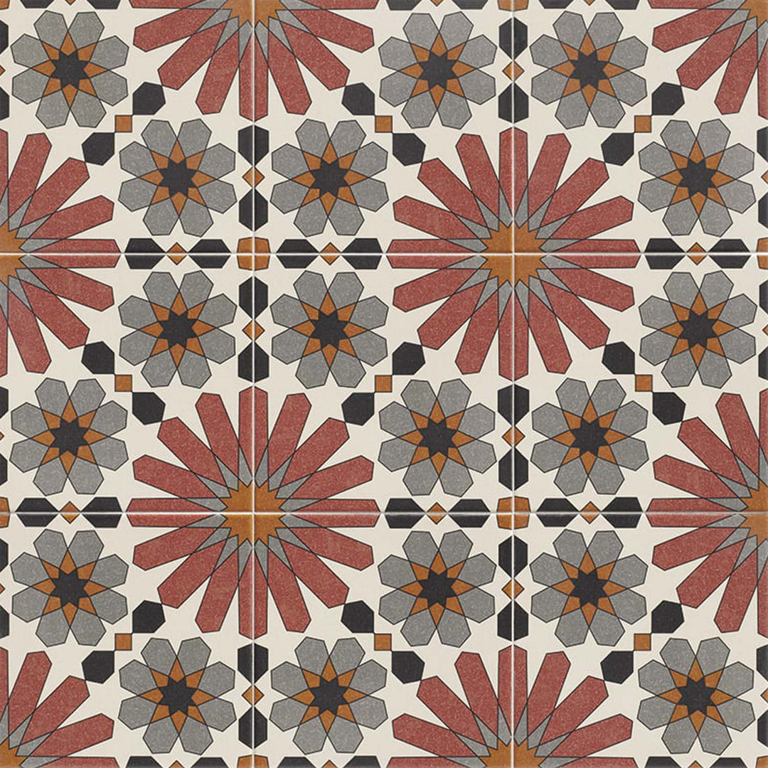 Marokon laatat 20x20 cm – Monivärinen