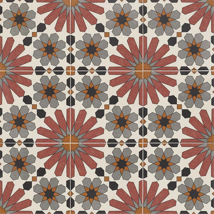 Marokon laatat 20x20 cm – Monivärinen
