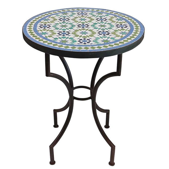 Mosaiikkipöytä Ankabut Green Blue
