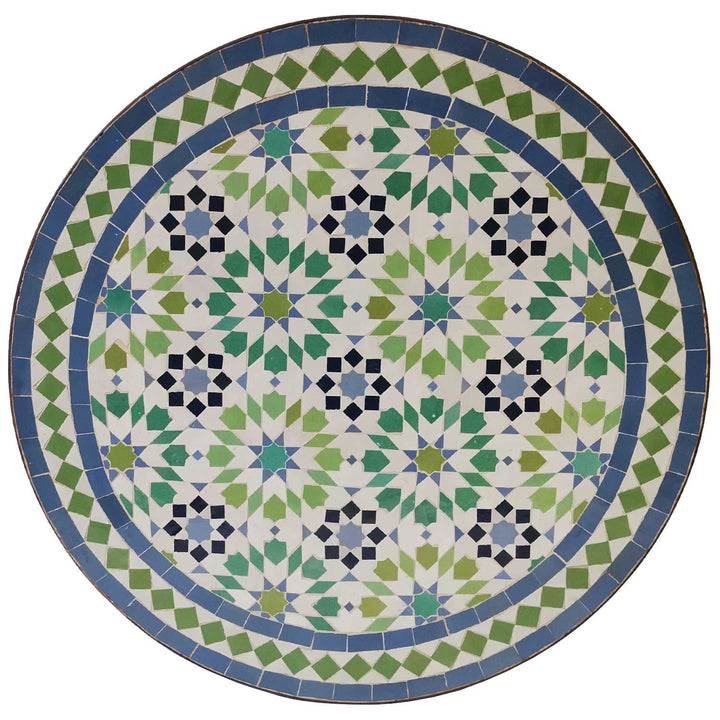 Mosaiikkipöytä Ankabut Green Blue