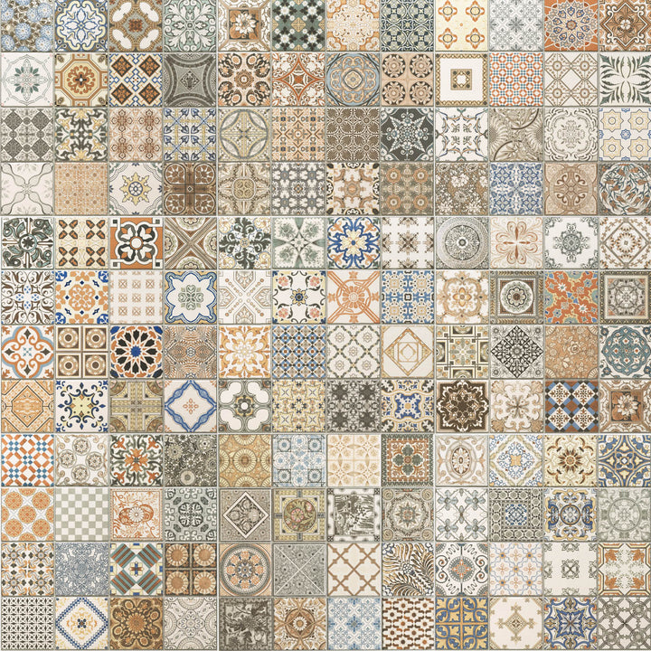 Patchwork laatat seinille ja lattioille
