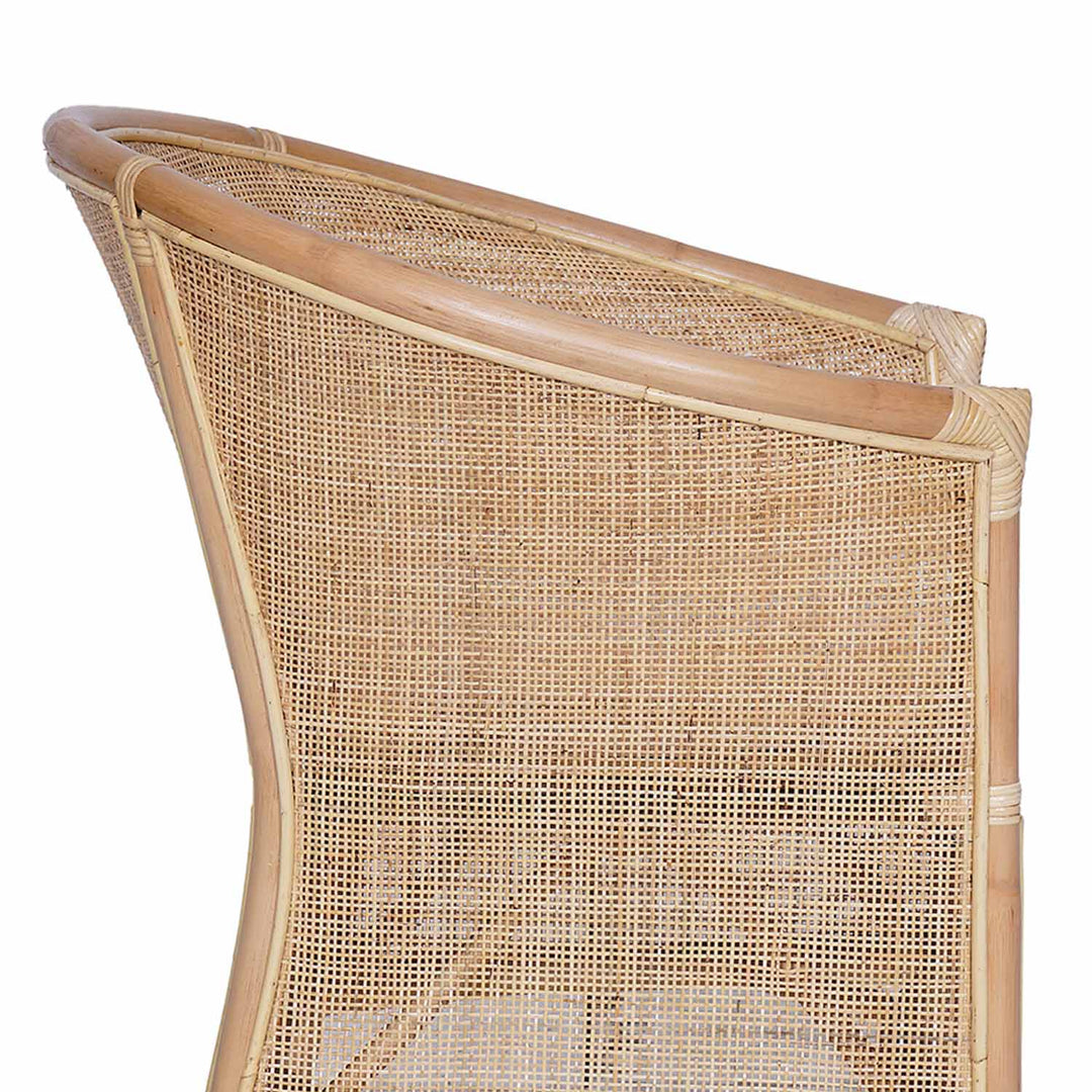 Rottinkinen nojatuoli Sumatra natural