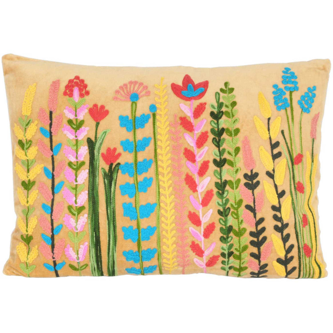 Boho samettityyny Joulupukki
