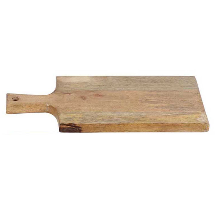 Puinen tarjoilulauta 52cm pitkä kahvalla
