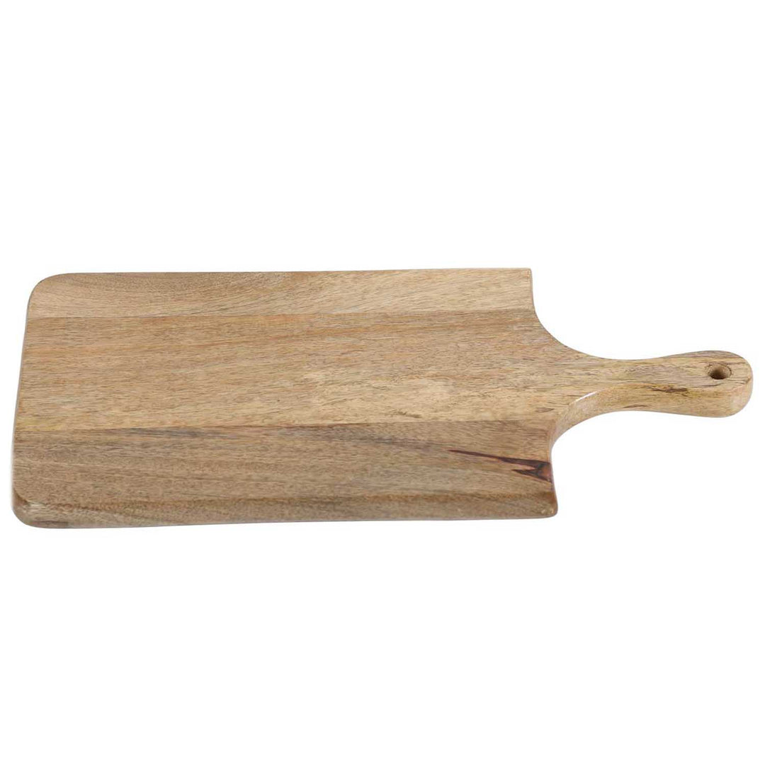 Puinen tarjoilulauta 42cm leveä kahvalla