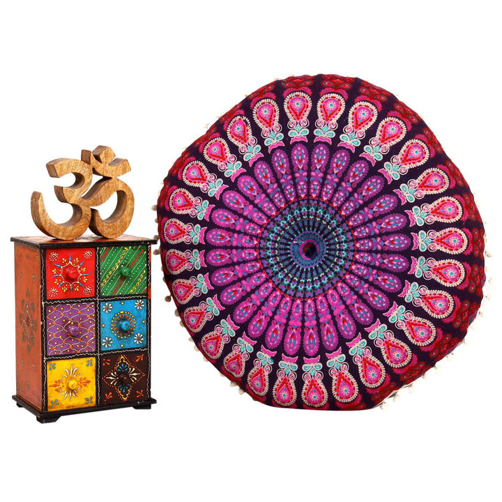 Istuintyynyn mandala Saira