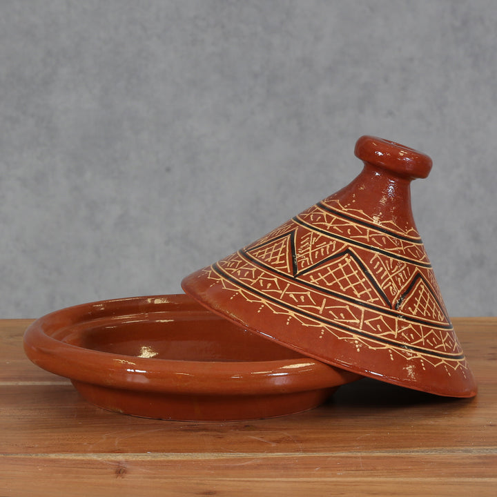 Lasitettu tagine “Agadir” – 34 cm