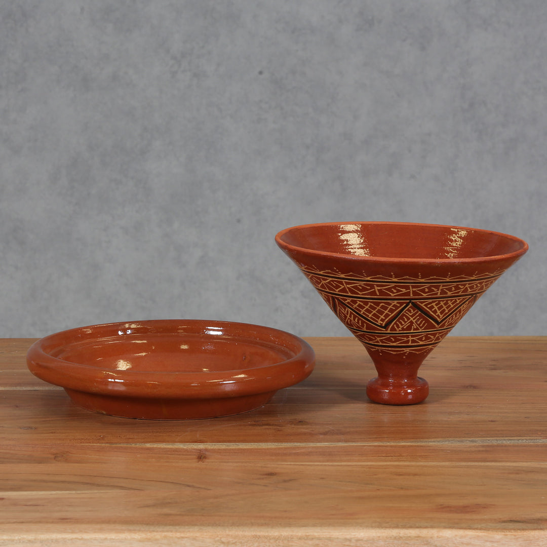 Lasitettu tagine “Agadir” – 34 cm