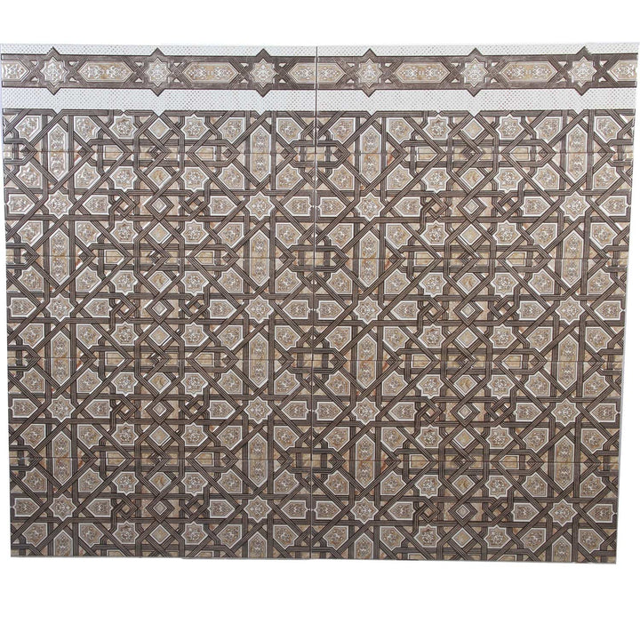 Itämaiset seinälaatat 60x20 cm – marokkolainen kuvio