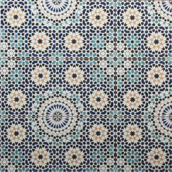 Marokon seinälaatat 50x25 cm – mosaiikkikuvio