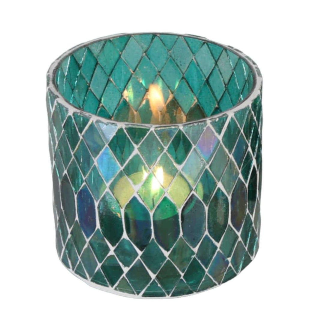 Marokon mosaiikkilyhty Rayan Green