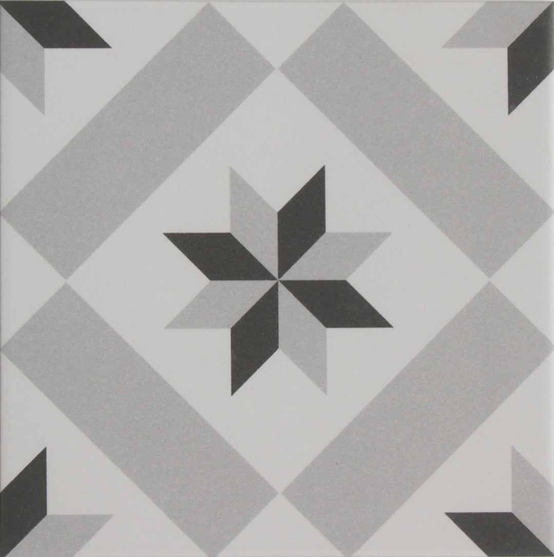 Marokon laatta 20x20 cm sementtilaatan ulkoasussa