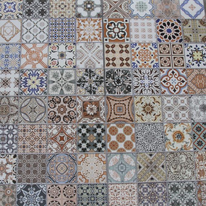 Patchwork laatat seinille ja lattioille