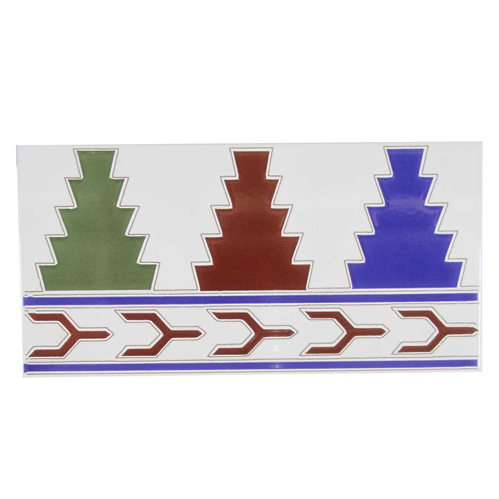 Marokkolainen laattareunus 28×14 cm – itämainen koristefriisi