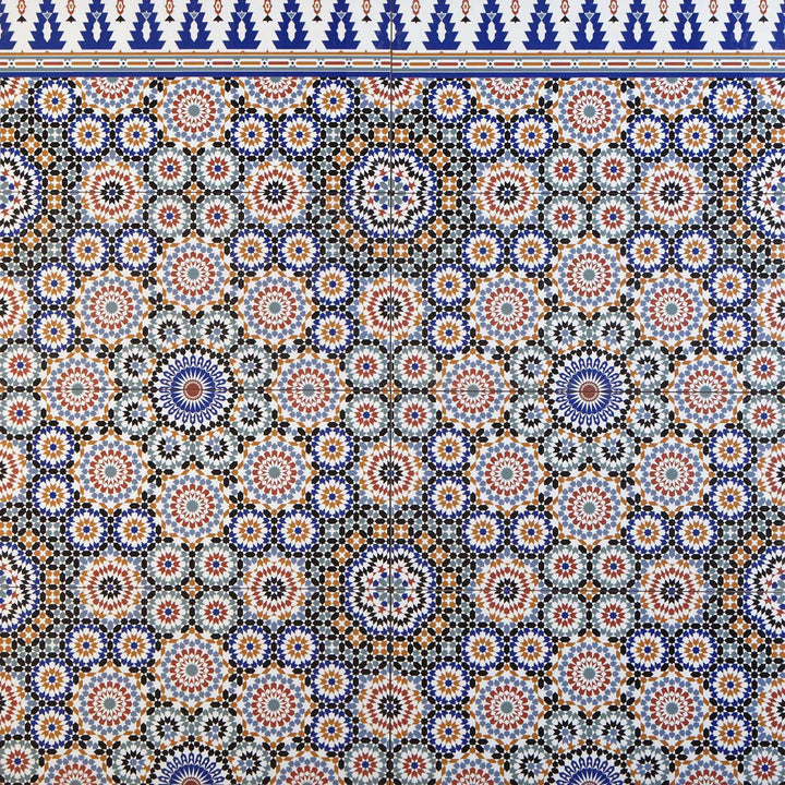 Itämaiset seinälaatat 50x25 cm – mosaiikki