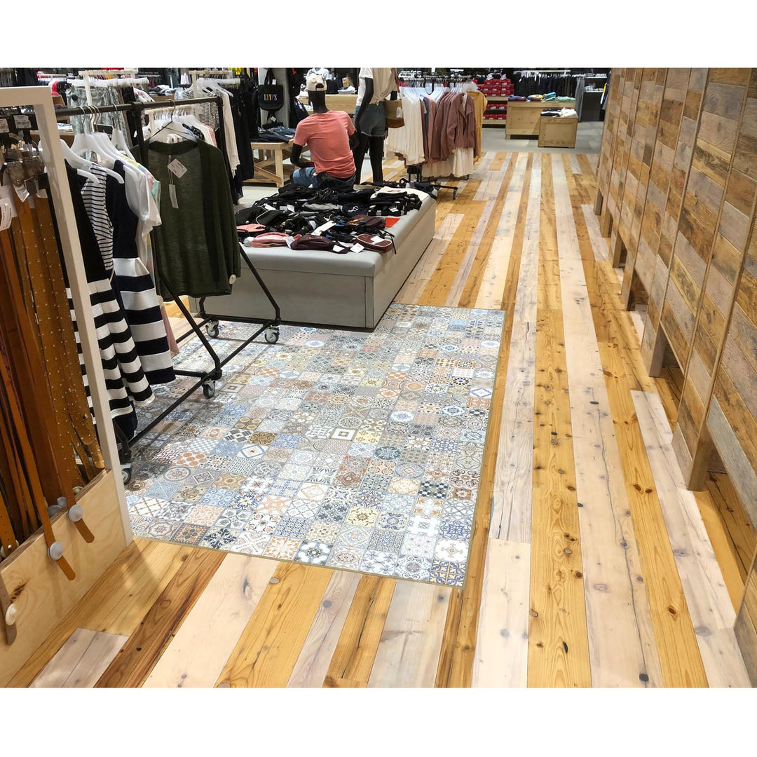 Patchwork laatat seinille ja lattioille