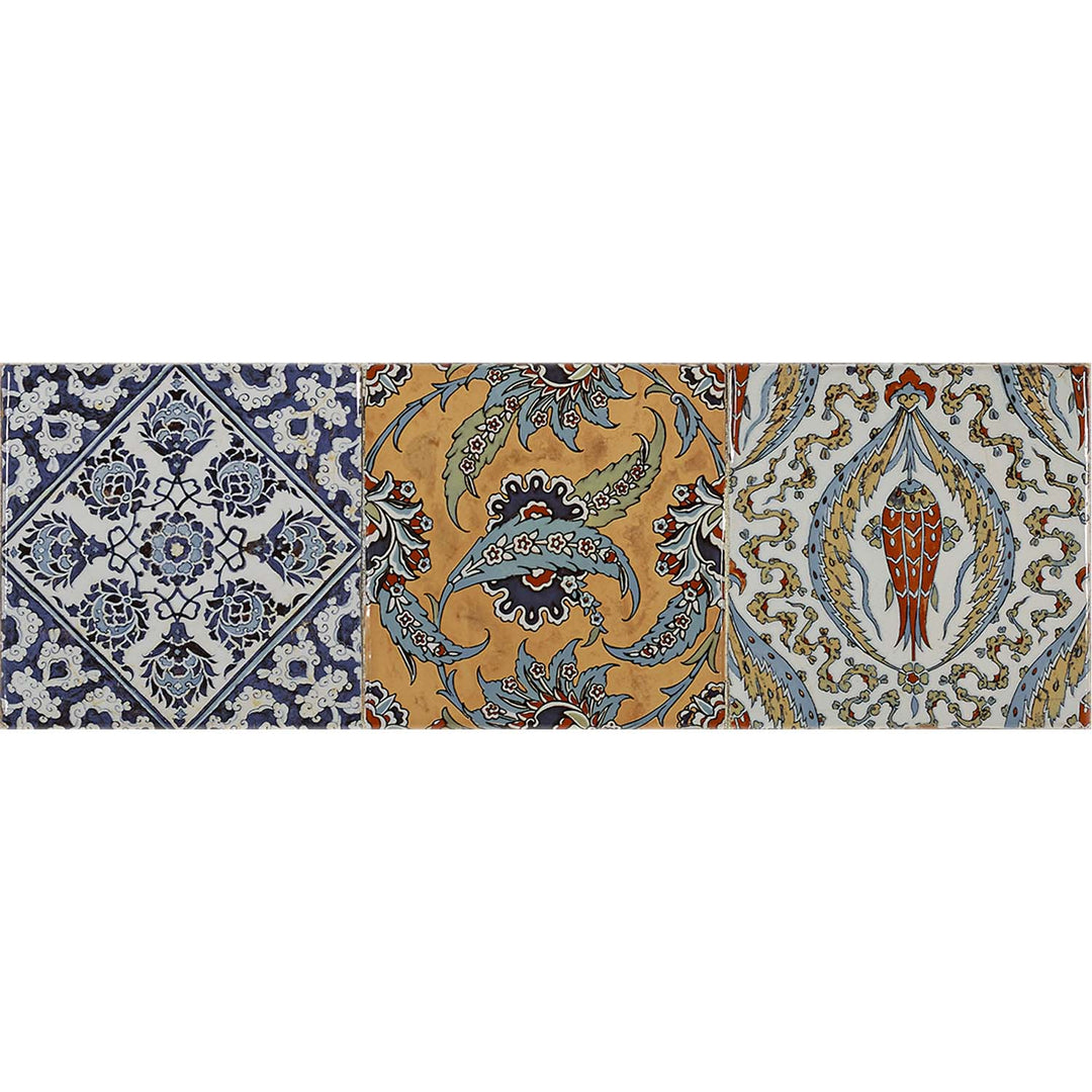 Oriental Patchwork -seinälaatat – 59,2x20cm Matt