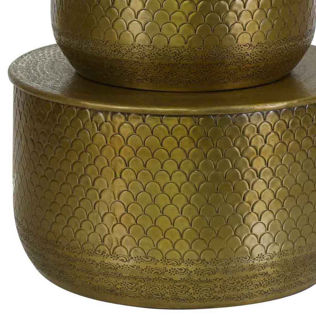 Itämainen sivupöytä Alava Gold