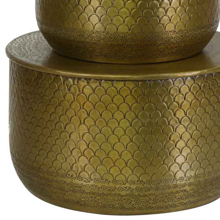 Itämainen sivupöytä Alava Gold