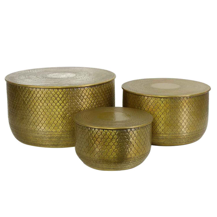 Itämainen sivupöytä Alava Gold