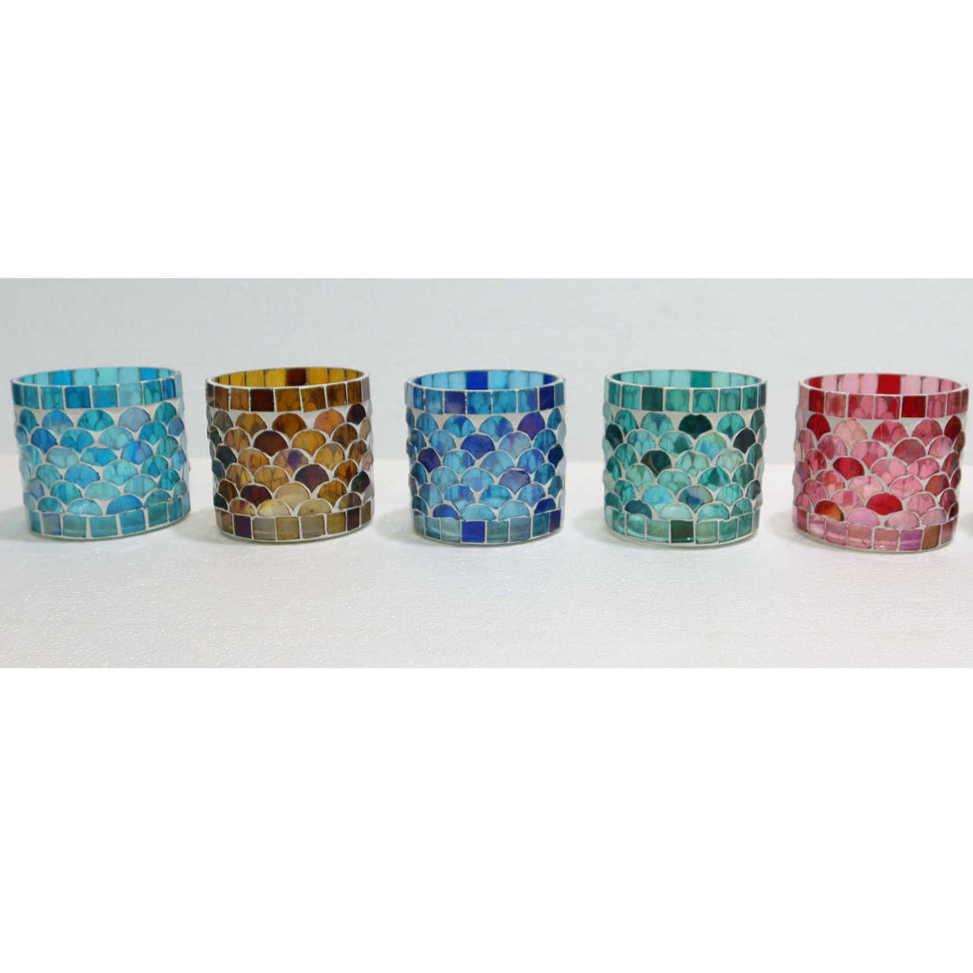 Itämainen mosaiikkilyhty Athens S 5 kappaletta