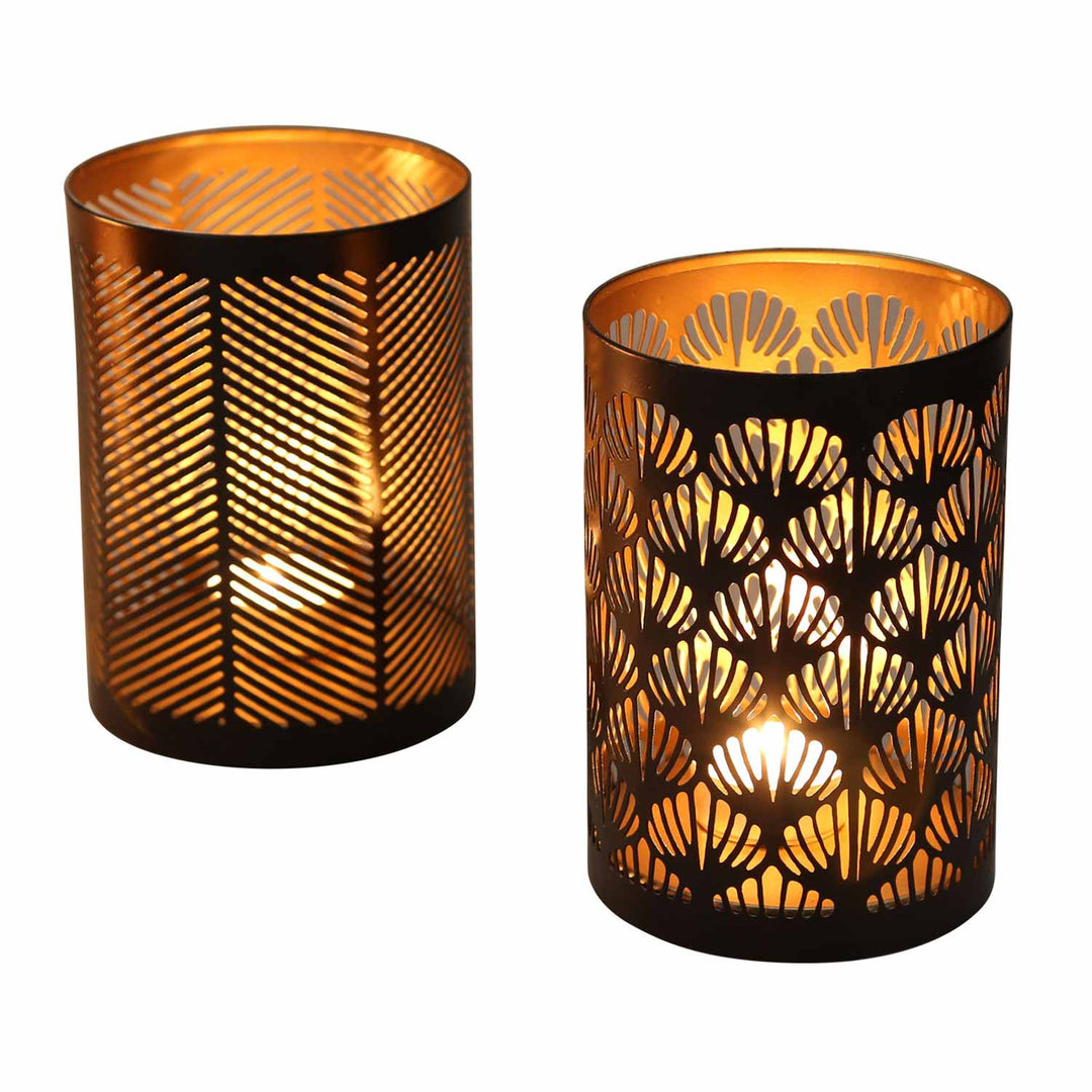 Itämainen lyhty Lucca 2 kappaletta