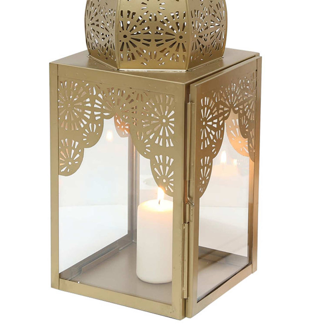 Itämainen lyhty Modena Gold L