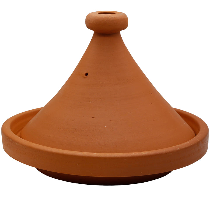 Tajine Marokosta 34 cm, luonnollinen ja lasiton, ihanteellinen 4-6 hengelle